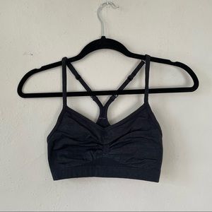 Lululemon rouched front unlined sports bra